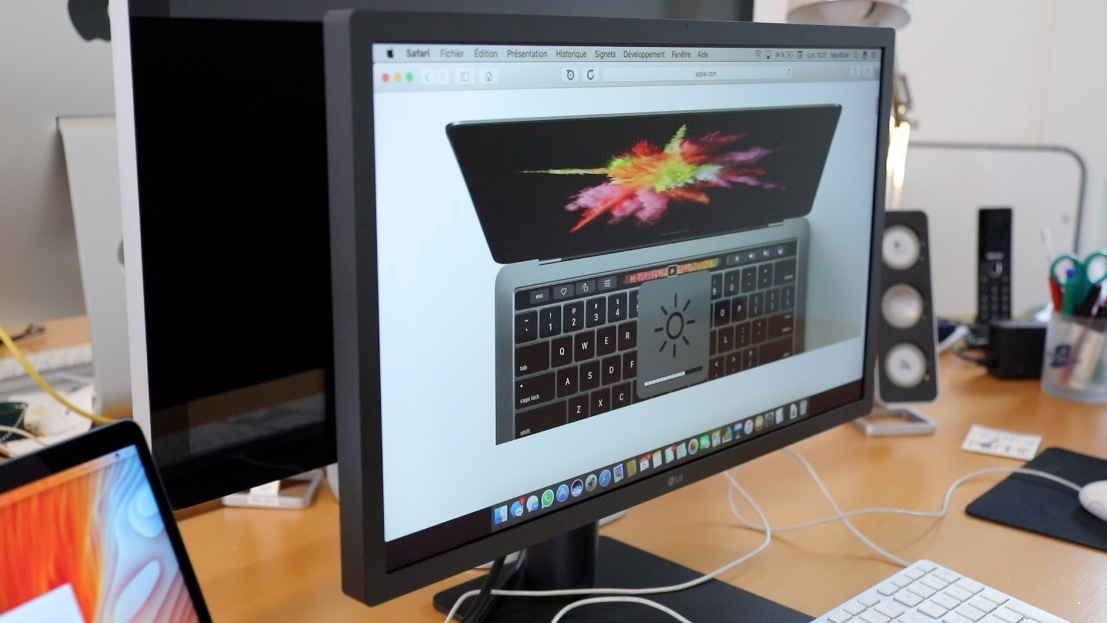 Test de l'écran LG 4k "UltraFine" USB C (adapté aux MacBook Pro 2016)