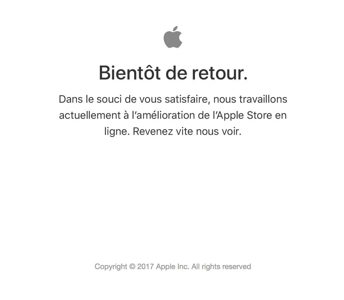 L'Apple Store a fermé ses portes !