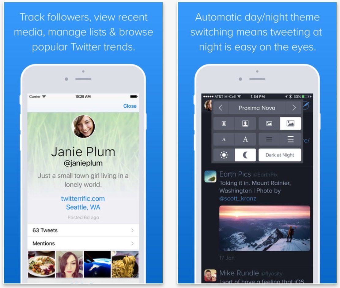 Twitterrific fait vibrer le Taptic Engine des iPhone