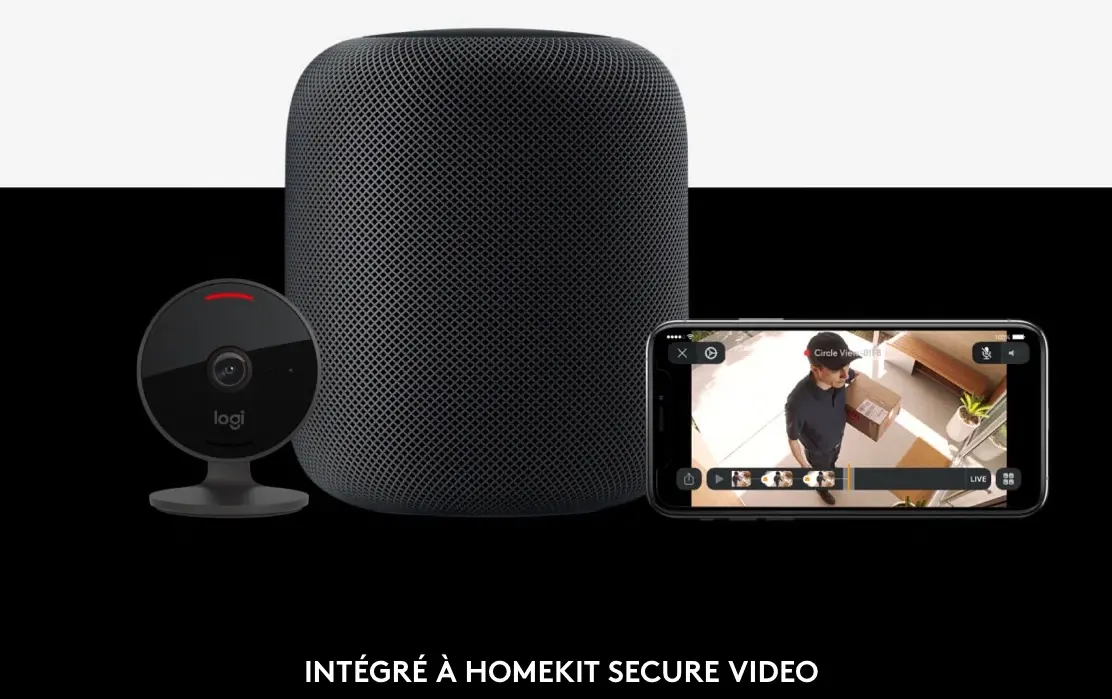 Logitech présente la caméra Circle View, compatible HomeKit Secure Video (179€)