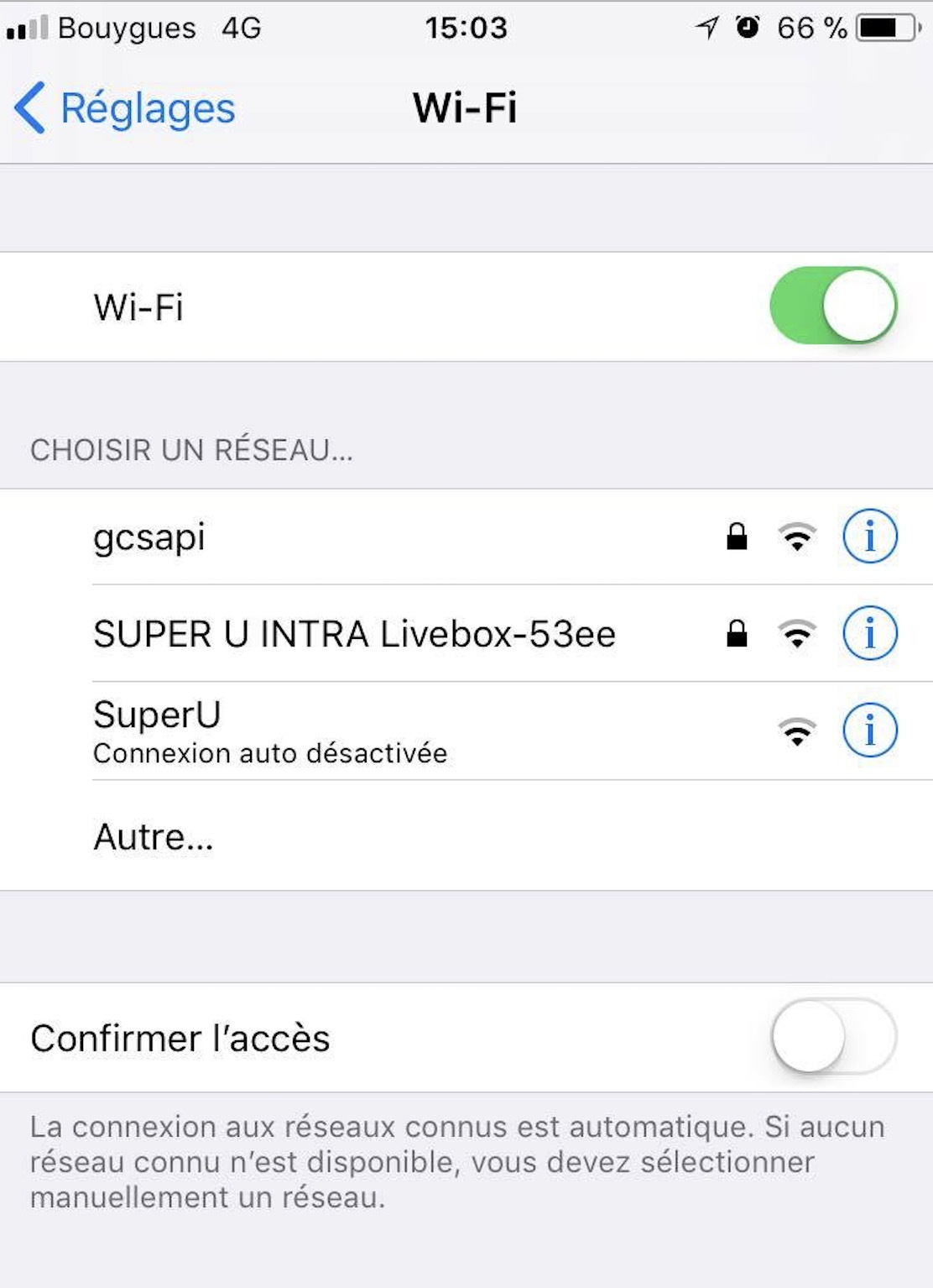 iOS 11 Beta 4 désactiverait la connexion automatique aux réseaux WiFi non-sécurisés