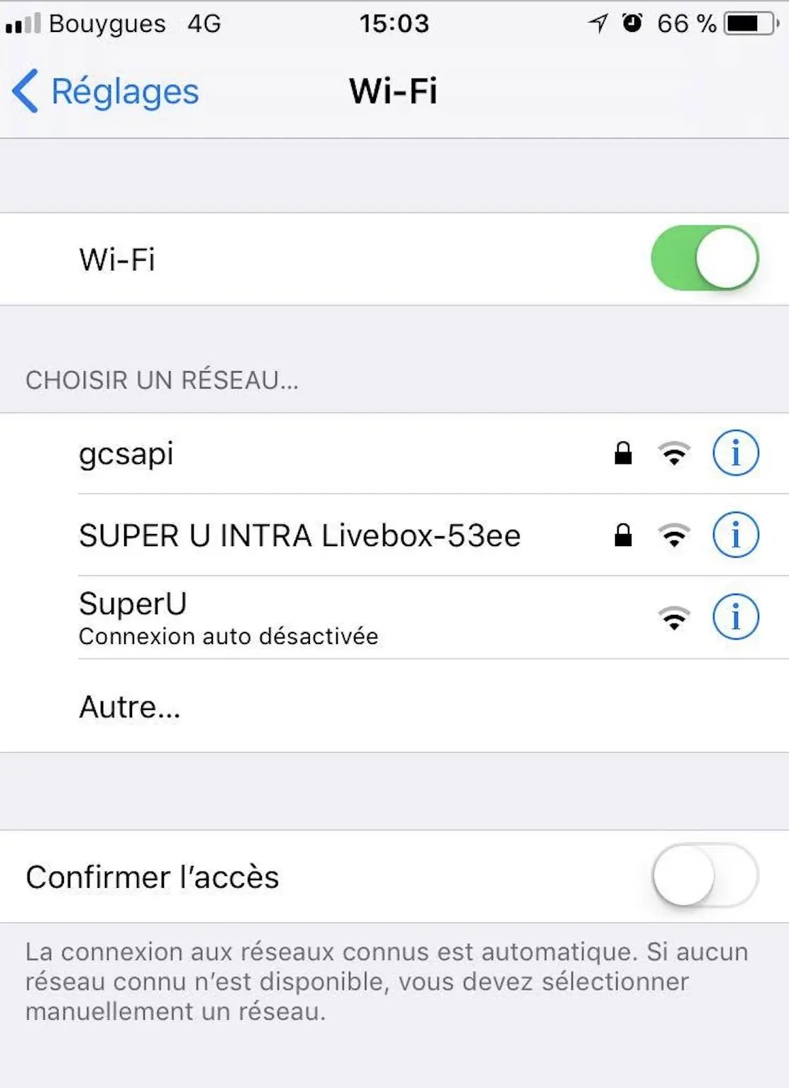 iOS 11 Beta 4 désactiverait la connexion automatique aux réseaux WiFi non-sécurisés