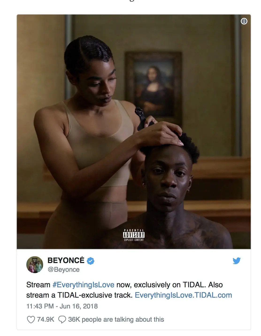 Le nouvel album de Beyoncé et Jay-Z n'est pas resté "exclusif" très longtemps chez Tidal