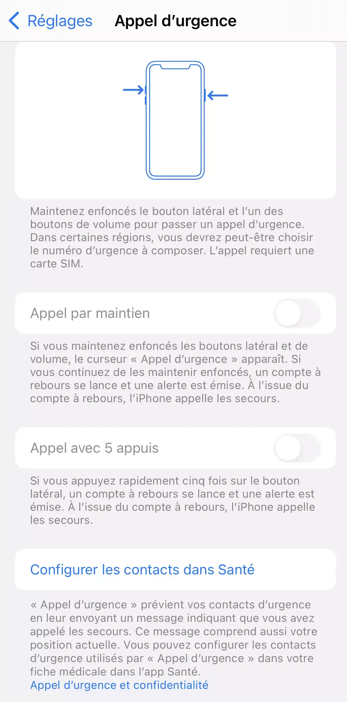 iOS 15.2 : rapport de confidentialité, fonctions d'urgence, Communication Safety (floutage des photos dans Messages)