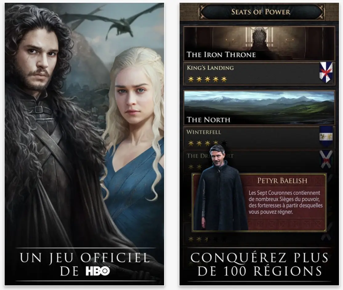 Game of Thrones: Conquest est arrivé dans l'App Store iOS