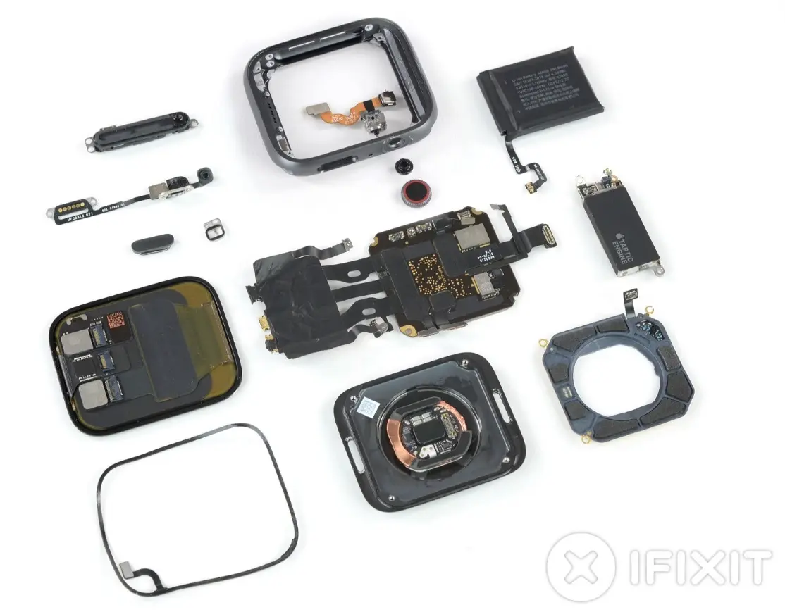 L'Apple Watch Series 4 démontée par iFixit récolte un 6 sur 10 en réparabilité