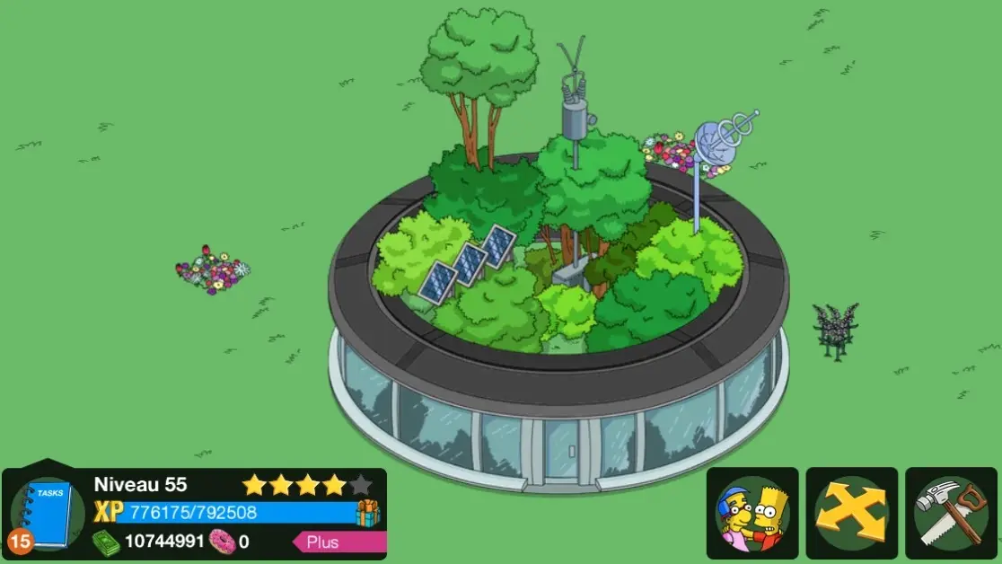 Insolite : les Simpson ont un "Campus 2" à Springfield sur iOS