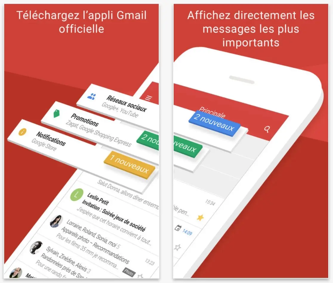 L'application iOS de Gmail plus ouverte et (enfin) optimisée pour l'iPhone X