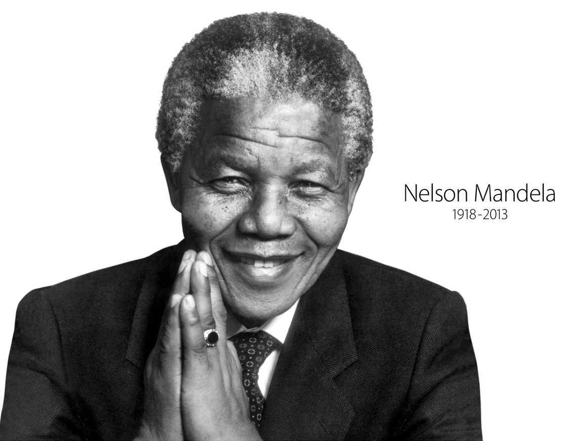 Apple offre sa page d'accueil à Mandela