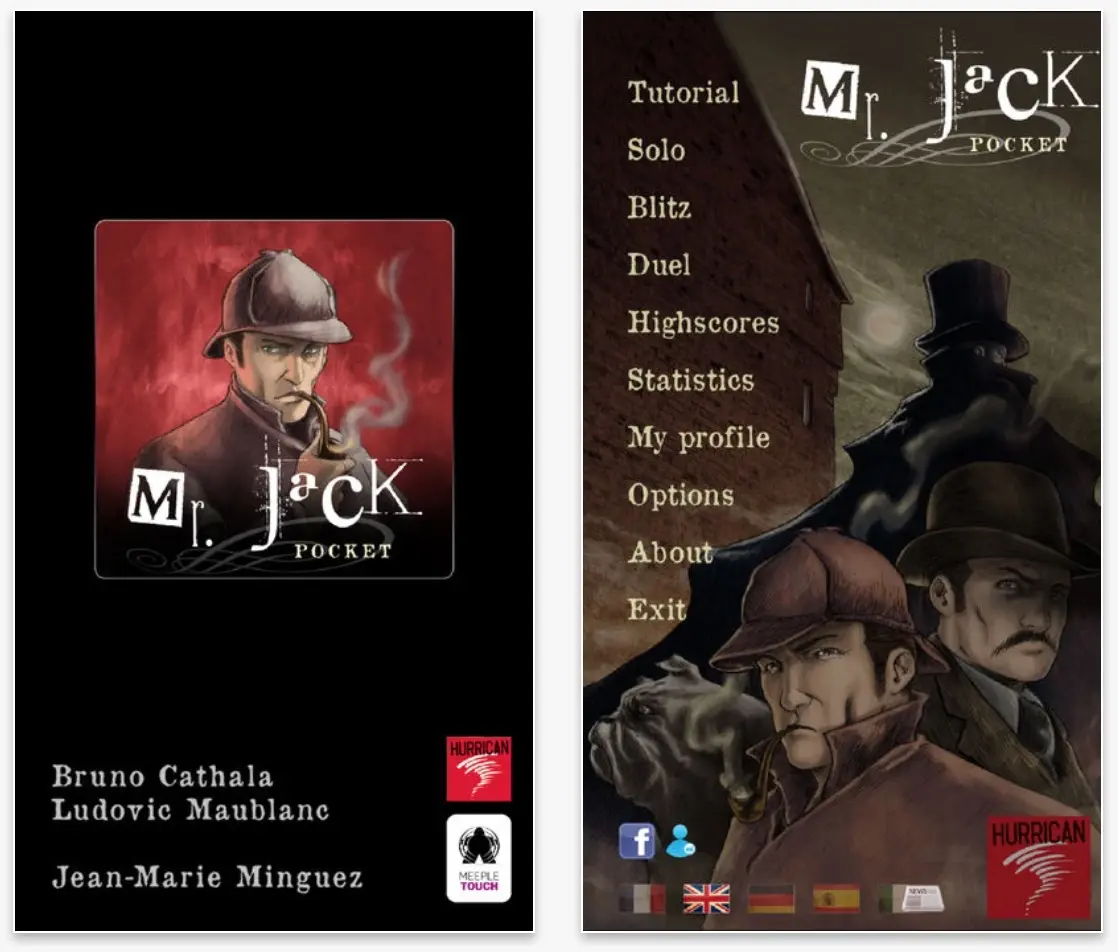 Le jeu Mr Jack Pocket est temporairement à 1,09€ sur iPhone et iPad