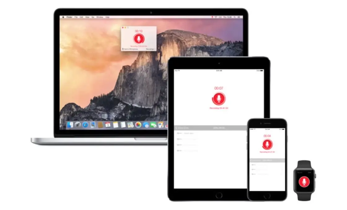 Just Press Record : enfin un dictaphone pour watchOS 2, iOS 9 et OS X