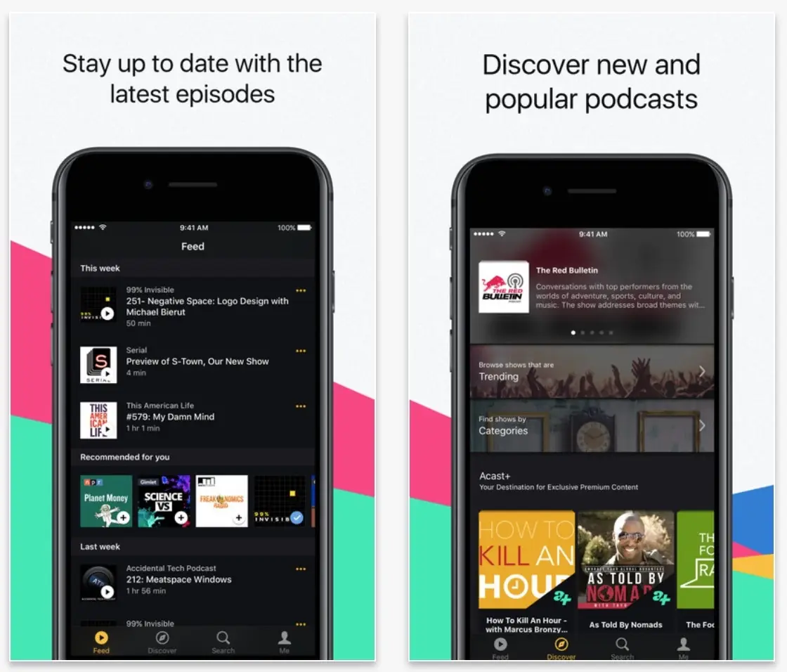 Le lecteur de podcasts Acast embarque sur CarPlay