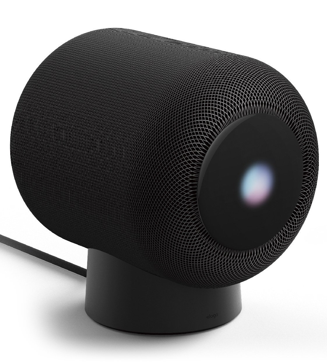 Un support horizontal pour le HomePod chez Elago