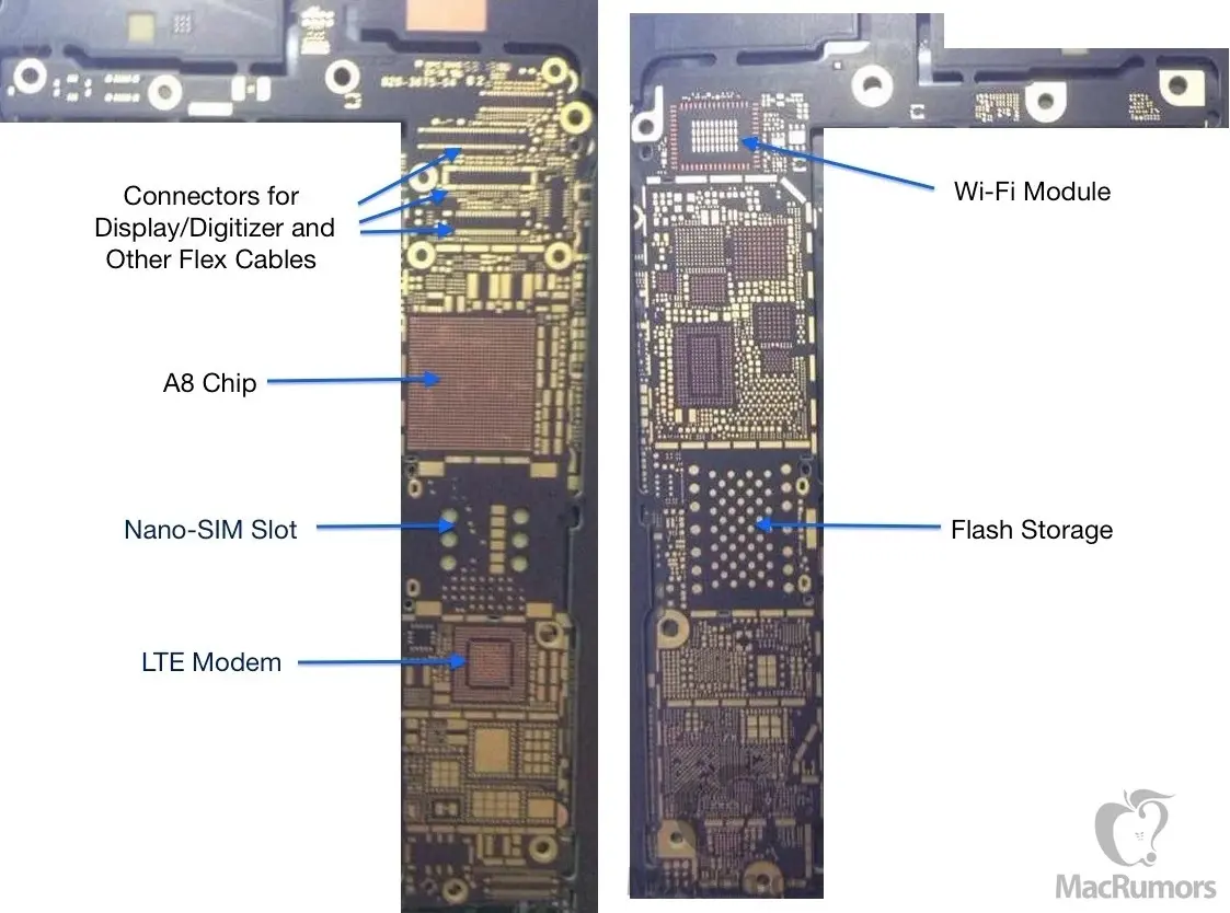 iPhone 6 : une première carte-mère et la confirmation de l'arrivée de la NFC ?