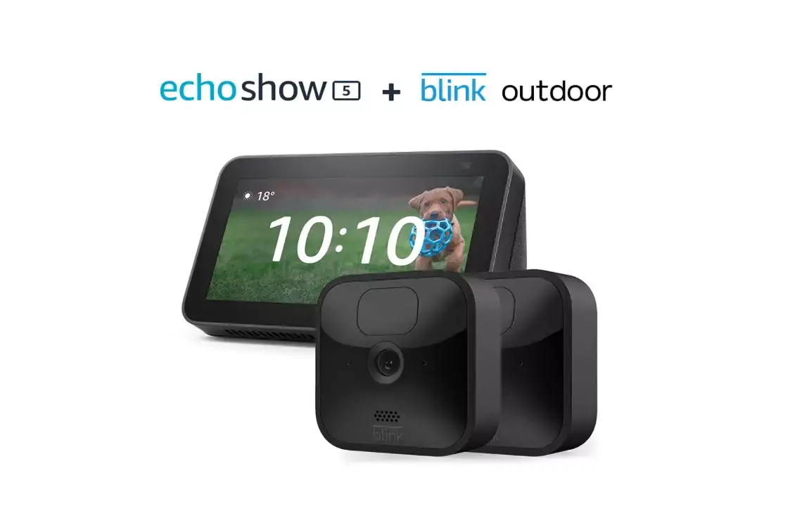 Promos : Echo Show 5 2021 + 2 caméras Blink Outdoor à 114€, Fire TV dès 18€, Echo Dot dès 24€