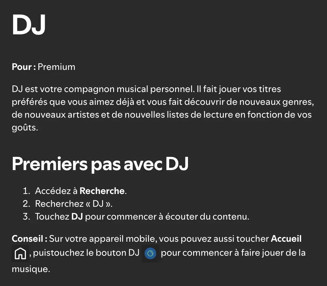Le mode DJ de Spotify est disponible en France&nbsp;!