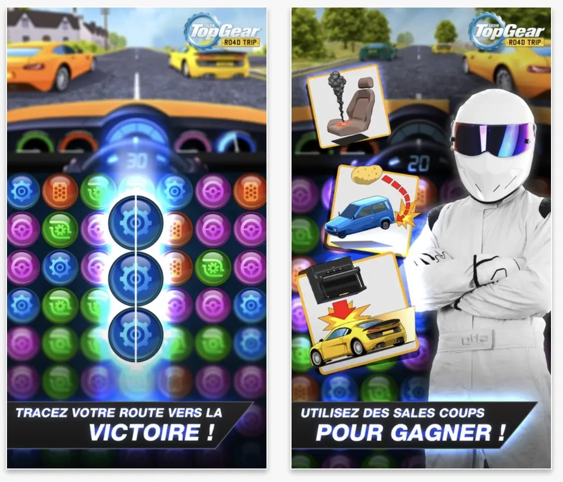 Top Gear: Road Trip est disponible sur l'App Store iOS (sans Jeremy Clarkson)