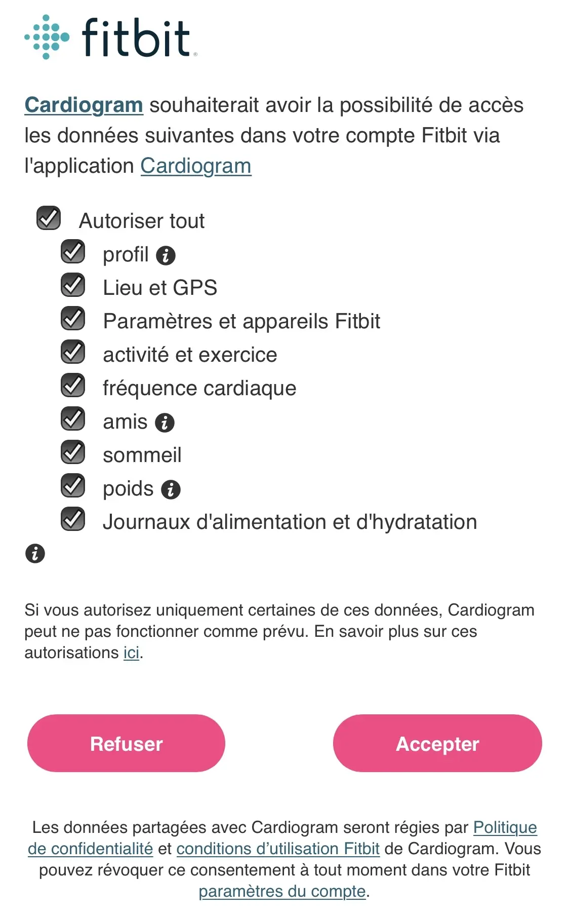 L’app Cardiogram fonctionne avec les smartwatches Fitbit (et toujours l’Apple Watch)