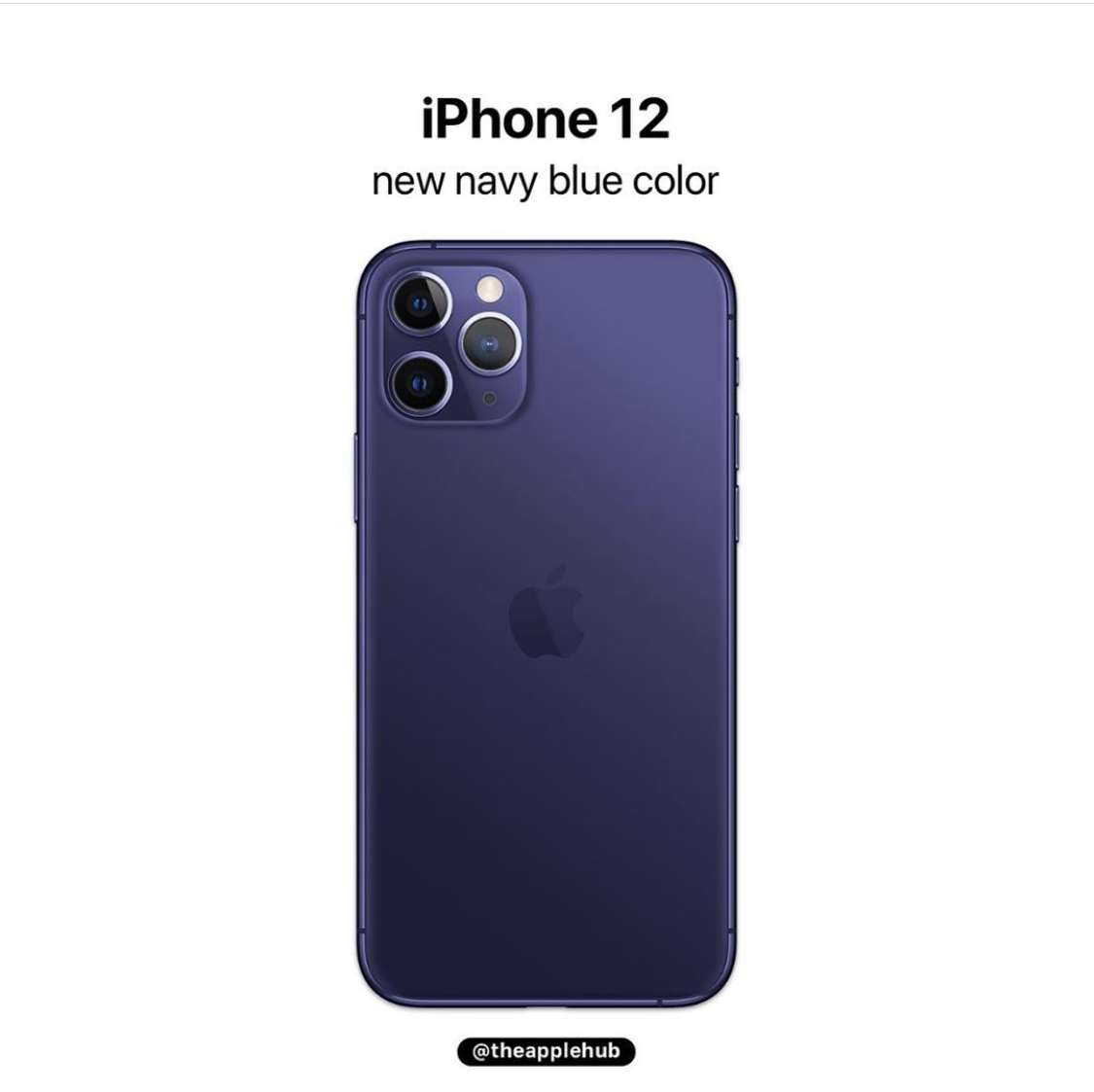 iPhone 12 : 50 nuances de bleu et de violet [concept]