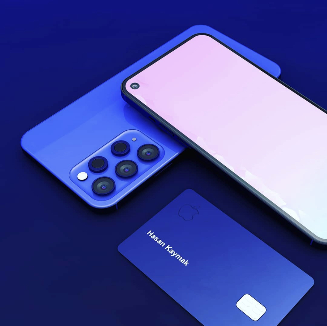 iPhone 12 : 50 nuances de bleu et de violet [concept]