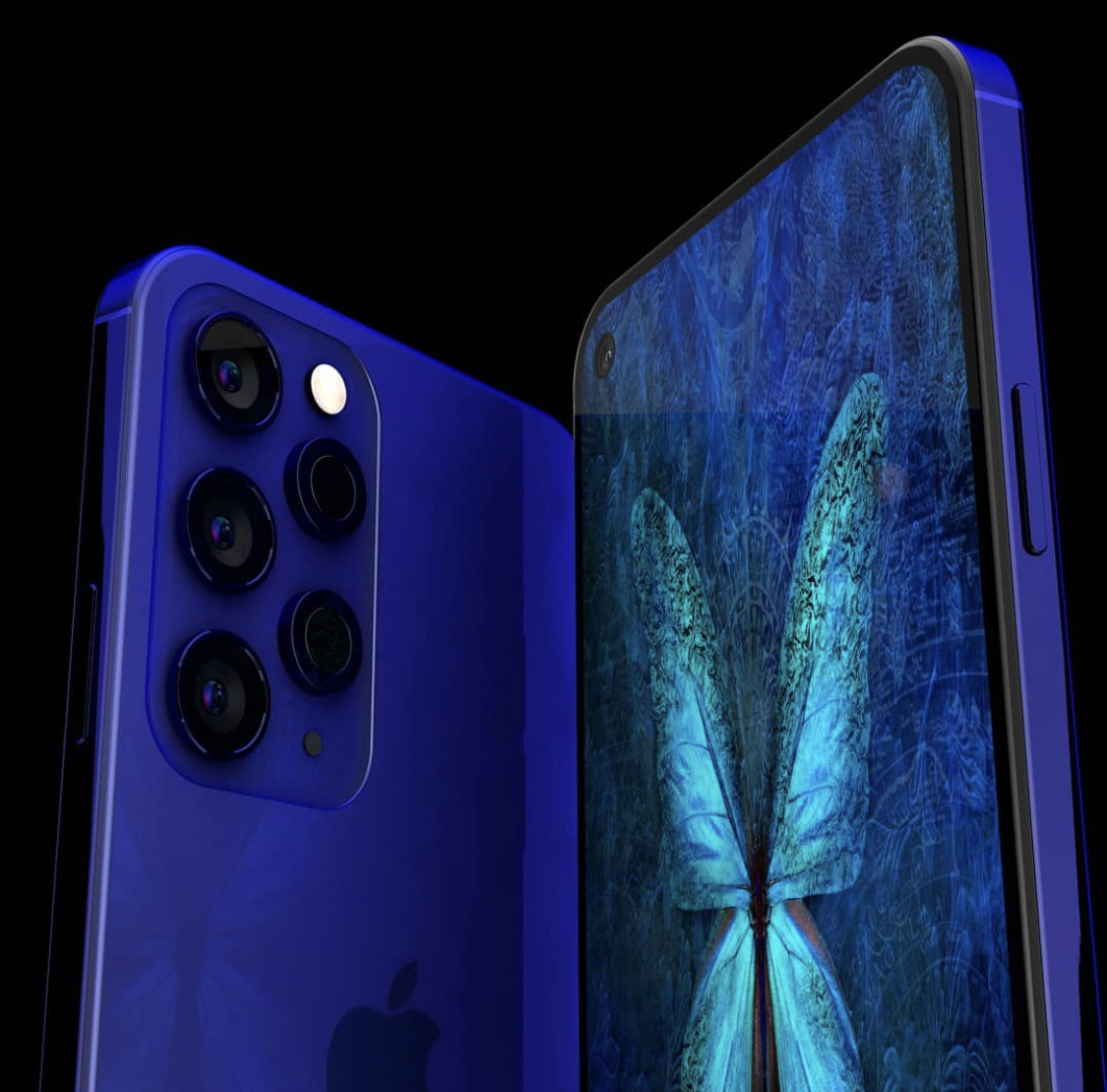 iPhone 12 : 50 nuances de bleu et de violet [concept]