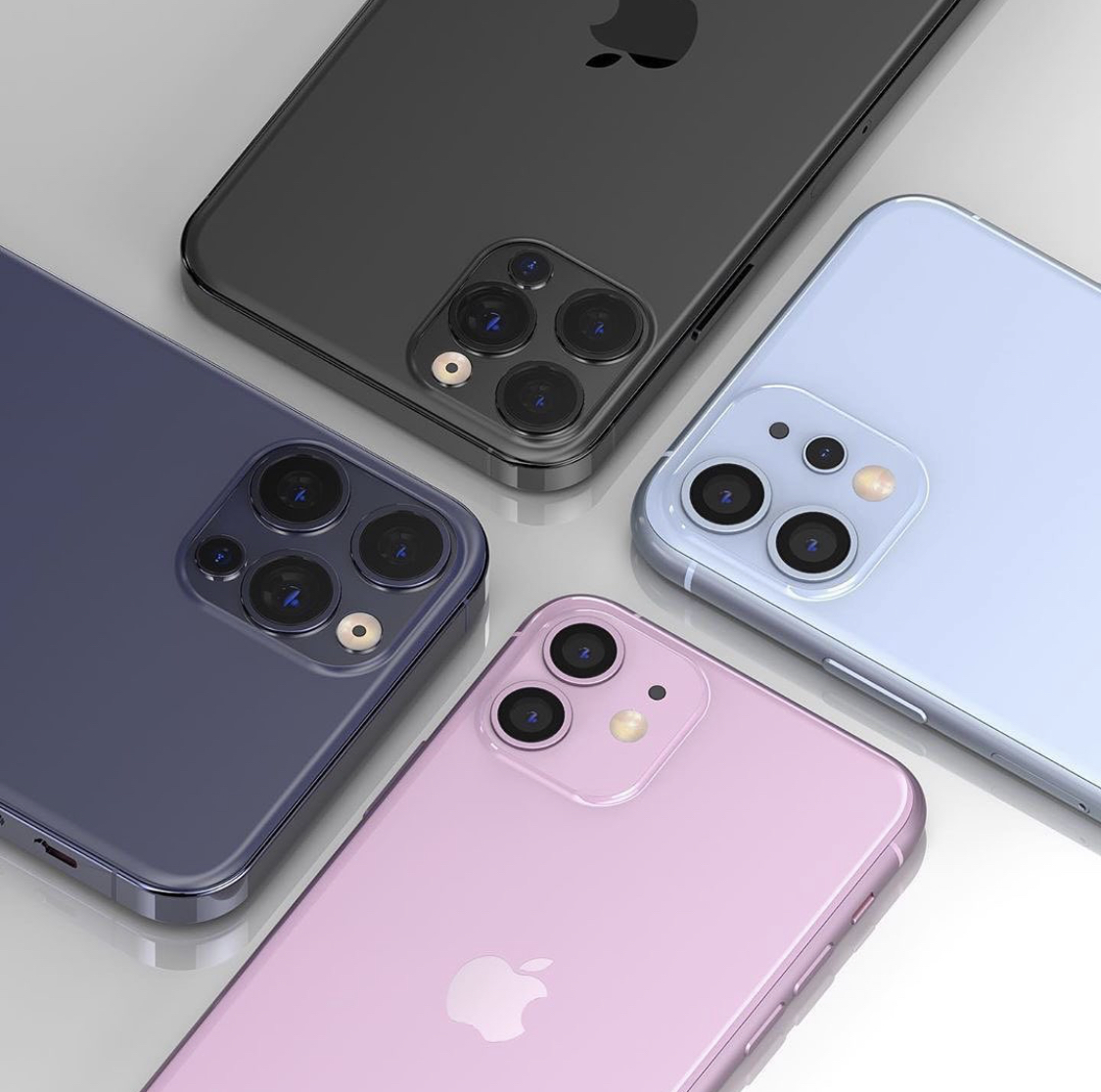 iPhone 12 : de nouvelles couleurs (bleu nuit, violet ou orange) et un LiDAR ? [DigiTimes]