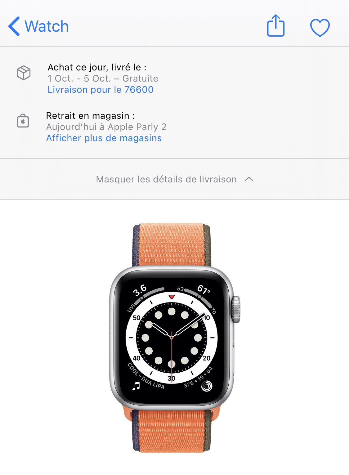 Les Apple Watch Series 6/SE et iPad 8 arrivent aujourd'hui (retrait en Apple Store)