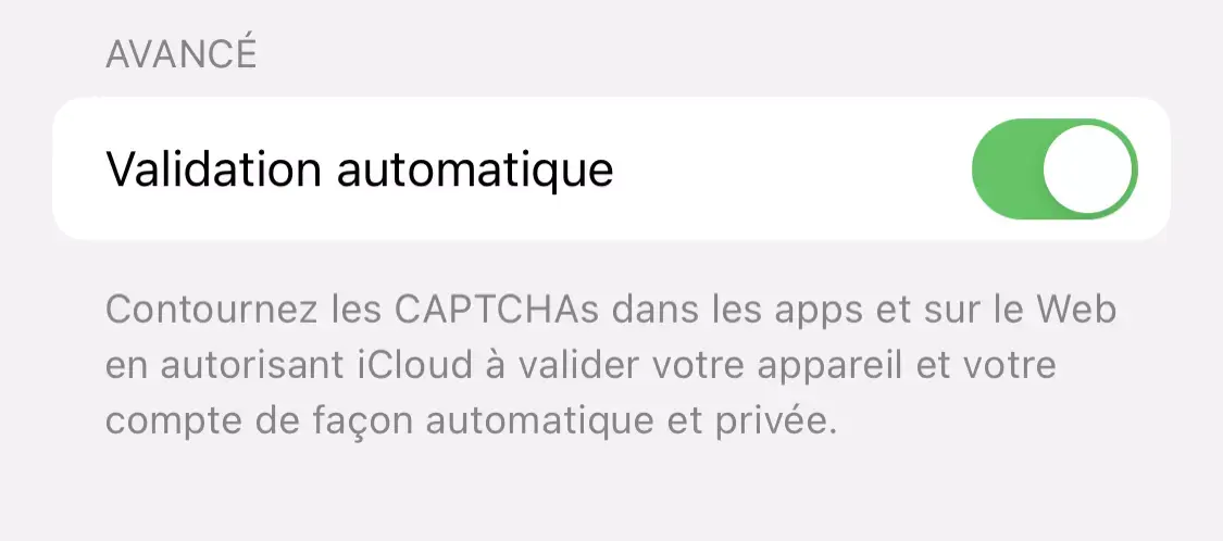 iOS 16 : Apple permettra de contourner les CAPTCHAs (en tout bien tout honneur)