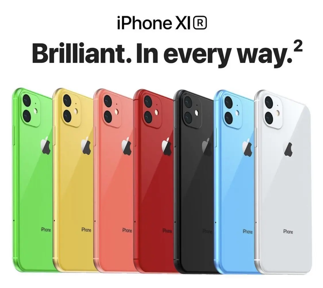 Tiens encore des visuels d’iPhone XI / XR 2019 [concepts]