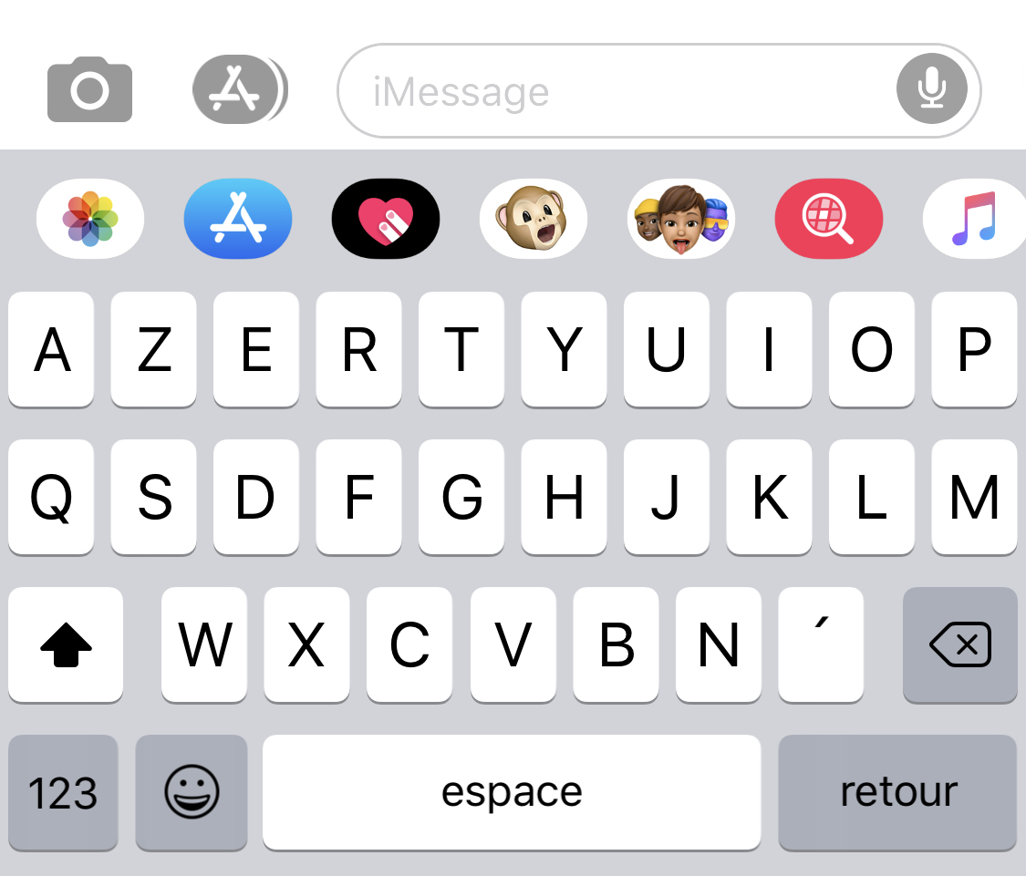 iOS 13 : tout plein de stickers Memojis et Animojis dans les Messages