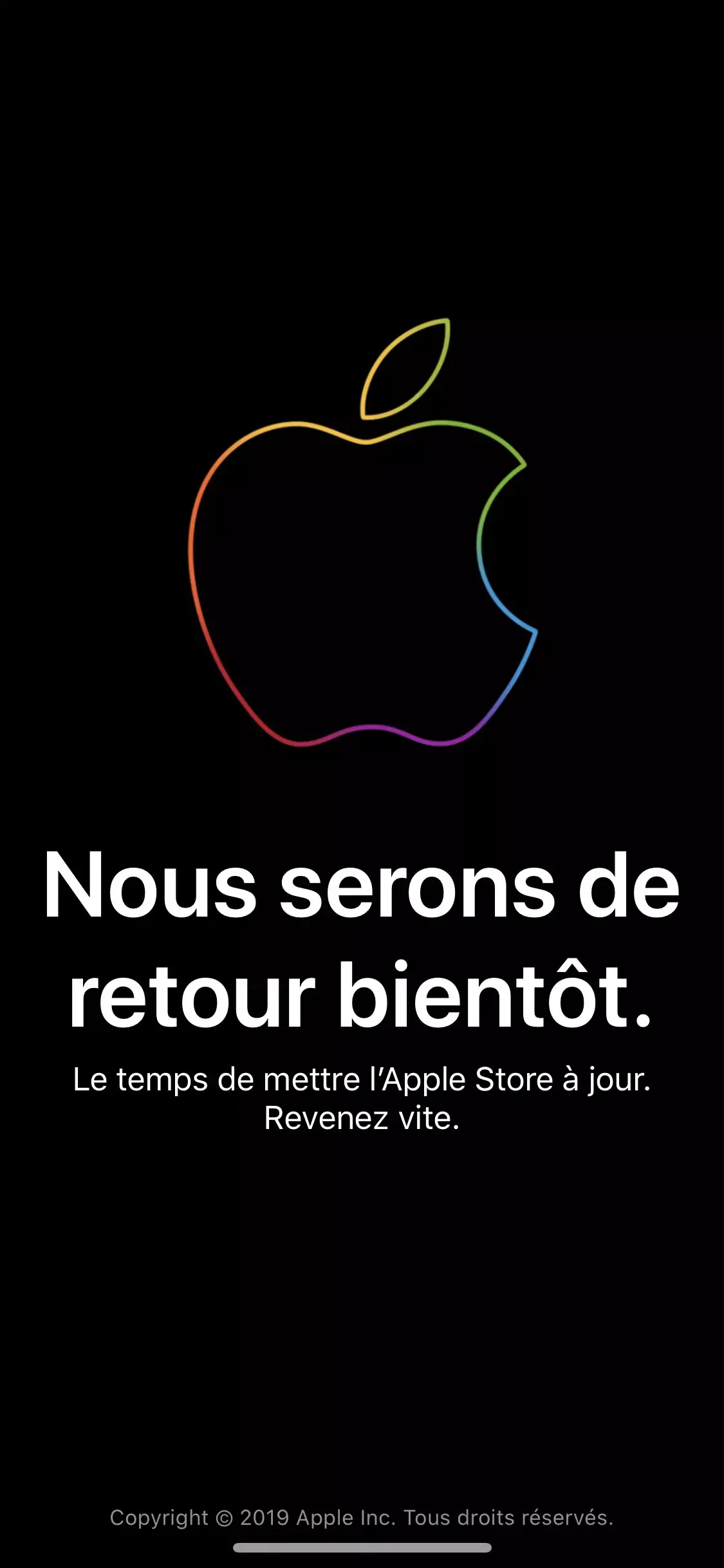 #keynote : l’Apple Store a fermé ses portes !