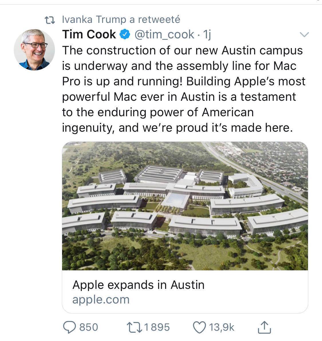 La "nouvelle" usine d’Apple : une demi-vérité qui arrange Donald Trump et Tim Cook ?