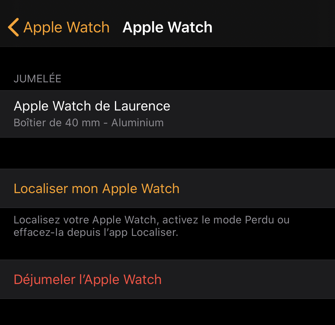 Des voleurs d'Apple Watch épinglés par la fonction Localiser