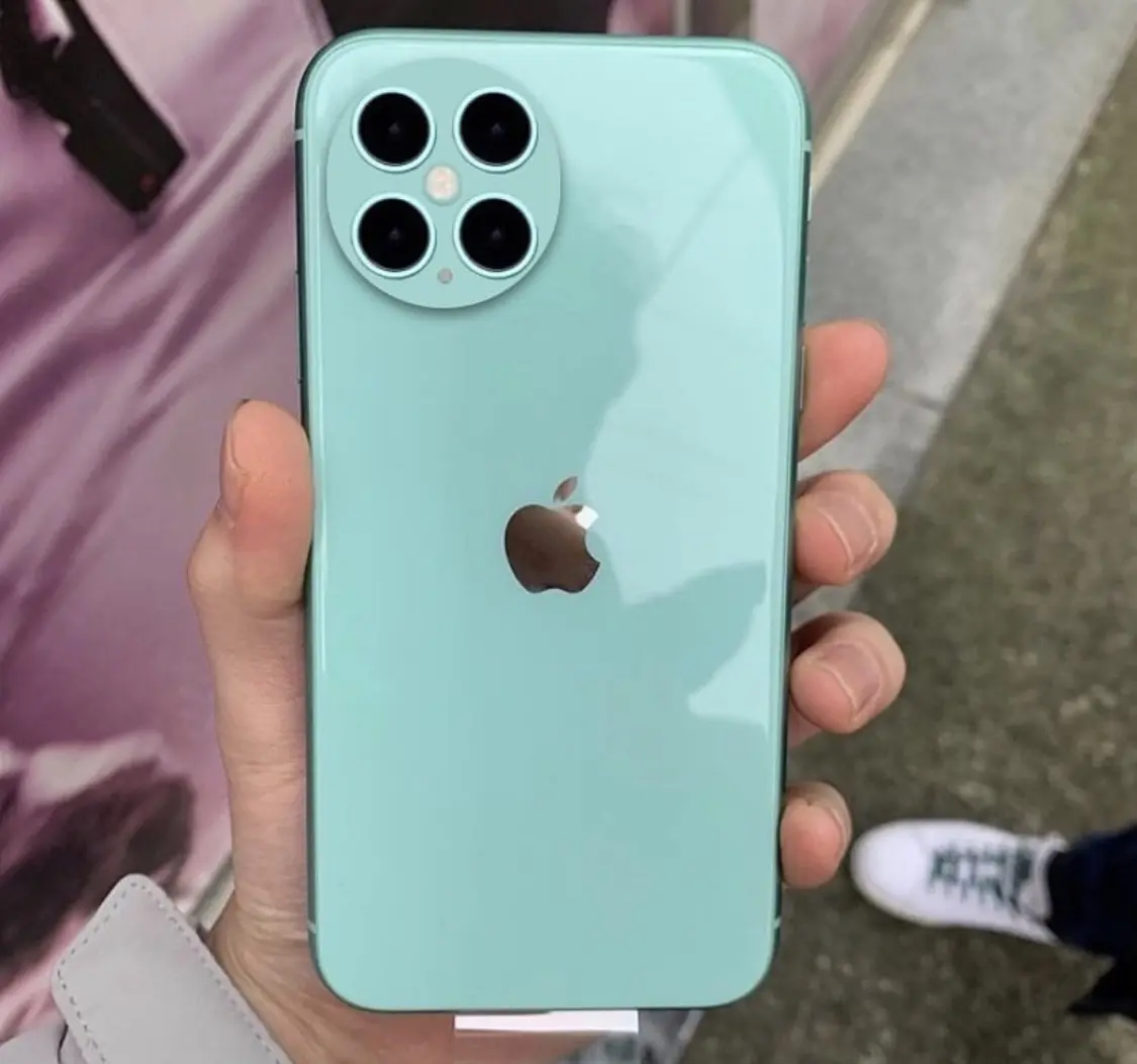 iPhone 12 : un concept avec un carré de capteurs, dans un un rond [photo]