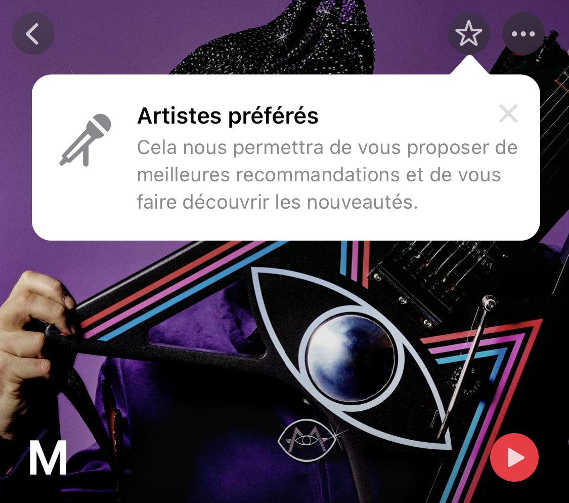 iOS 16 : de nouvelles fonctions de tri et de favori sur l'app Apple Musique