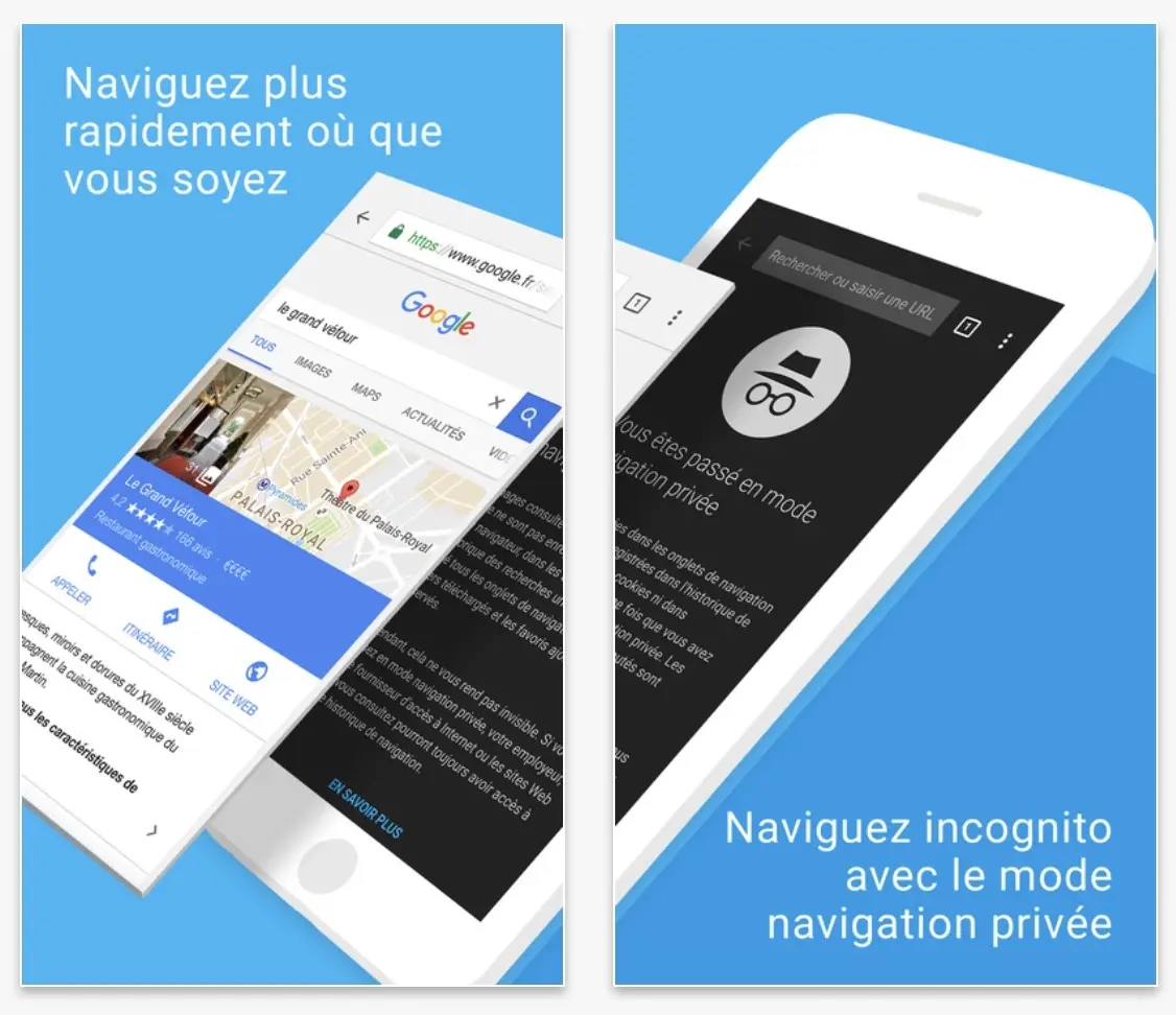 Chrome (pour iOS) active la lecture hors-ligne