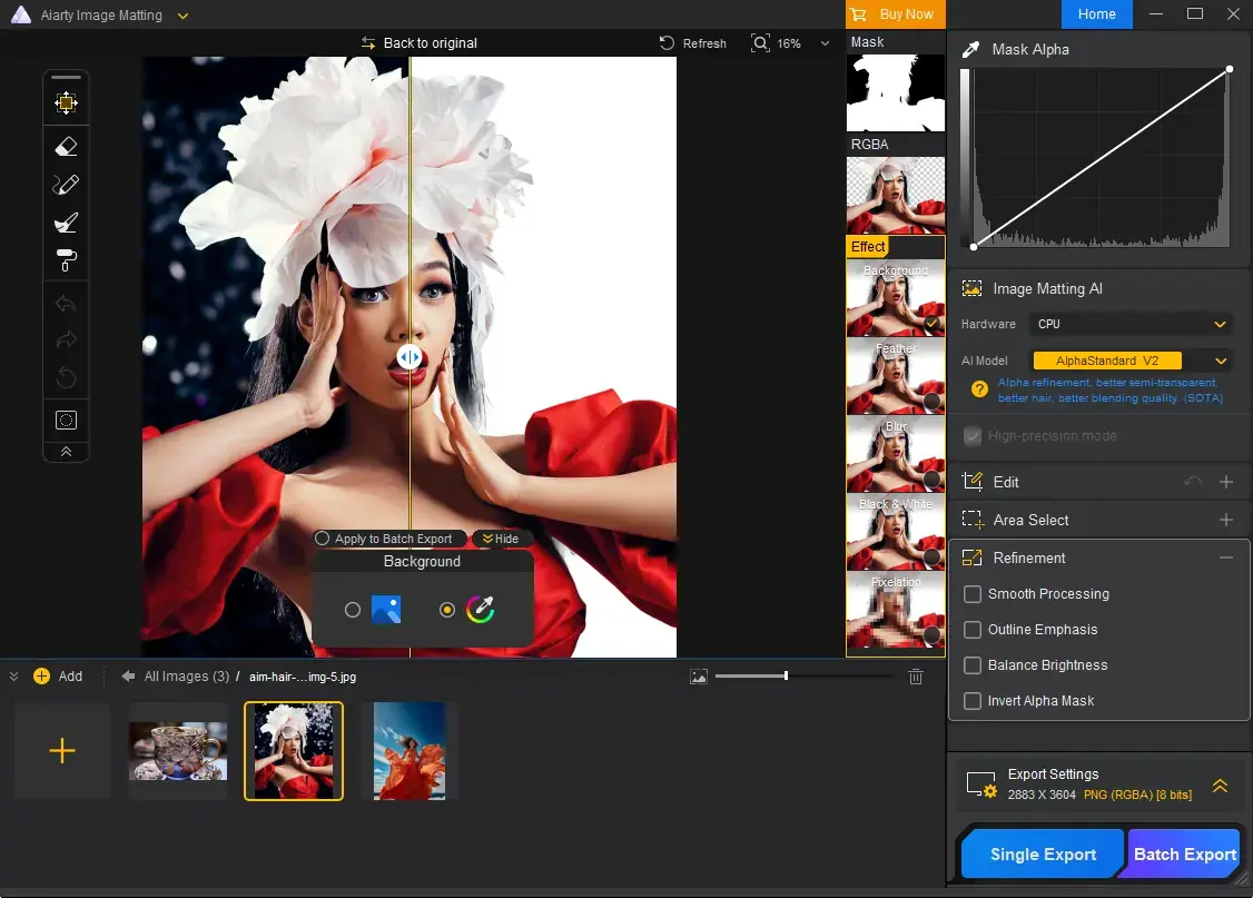 Aiarty Image Matting&nbsp;: la solution IA pour d&eacute;tourer ses photos (Promo&nbsp;: 54&euro;, le prix le plus bas&nbsp;!)