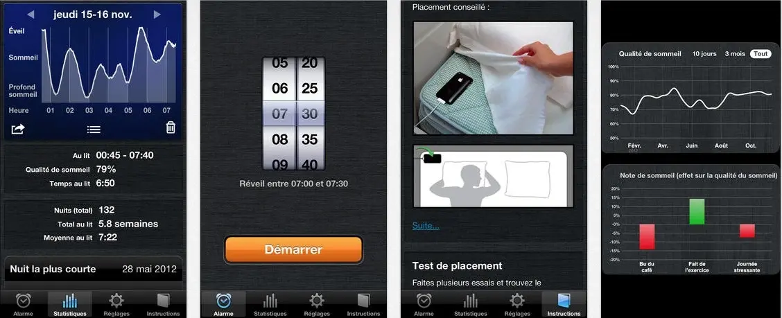 Sleep Cycle alarm clock iPhone fait sa promo