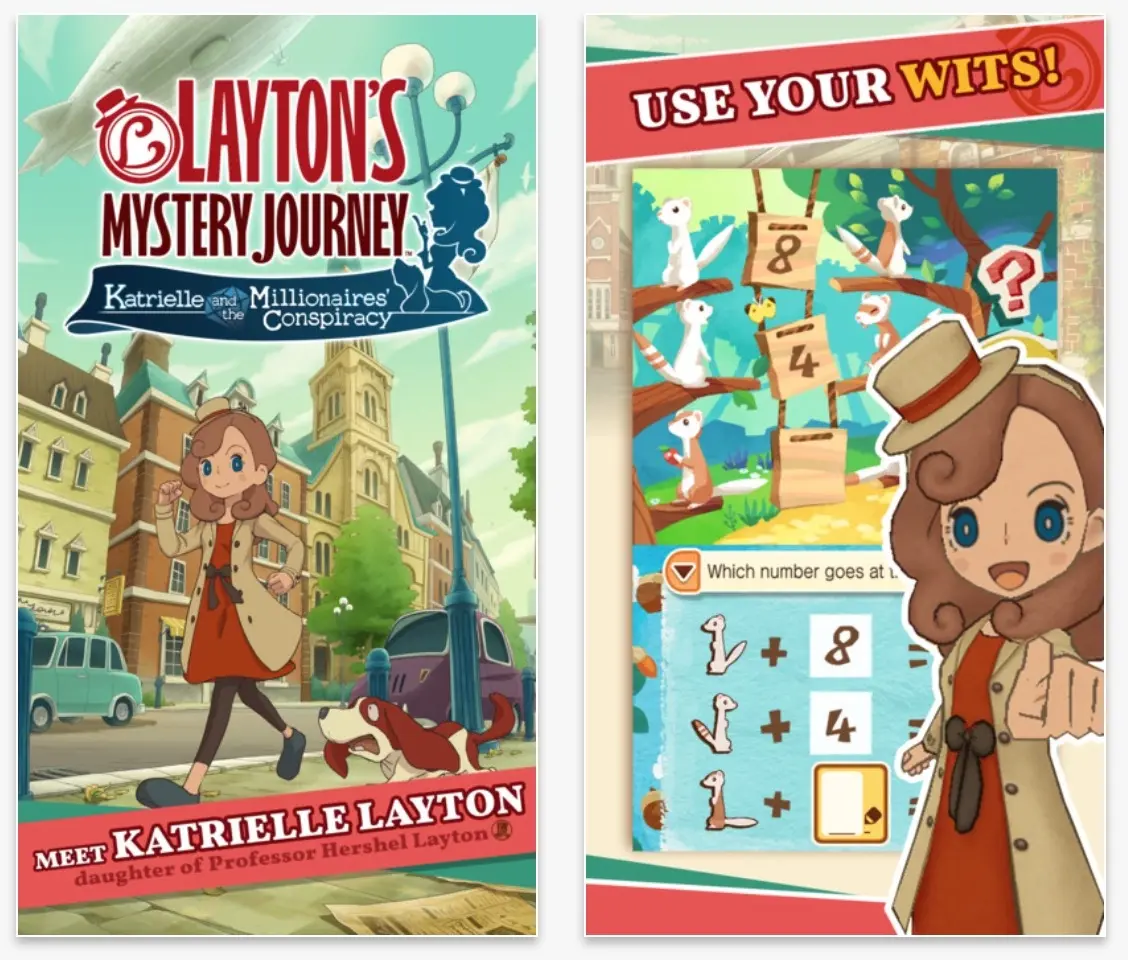 Mystery Journey : le nouveau jeu du professeur Layton débarque sur iPhone et iPad