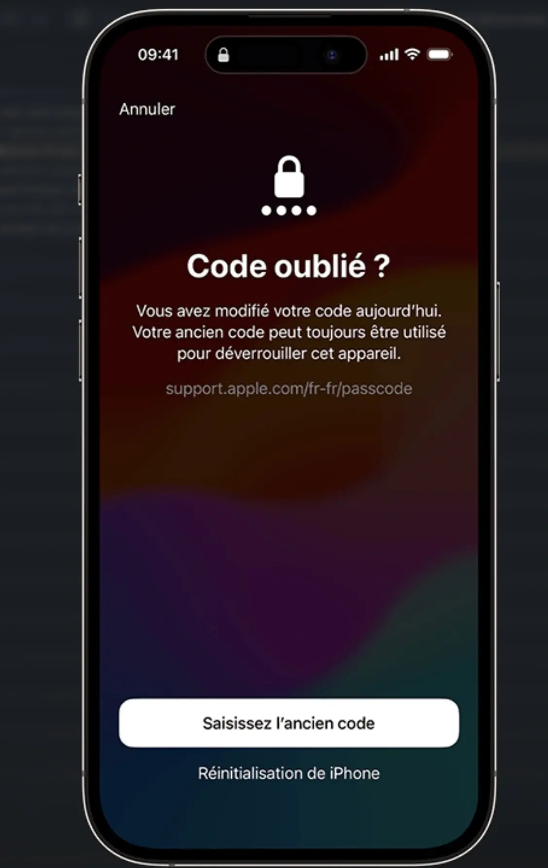 Code iPhone oubli&eacute;? Comment d&eacute;verrouiller un iPhone d&eacute;sactiv&eacute;