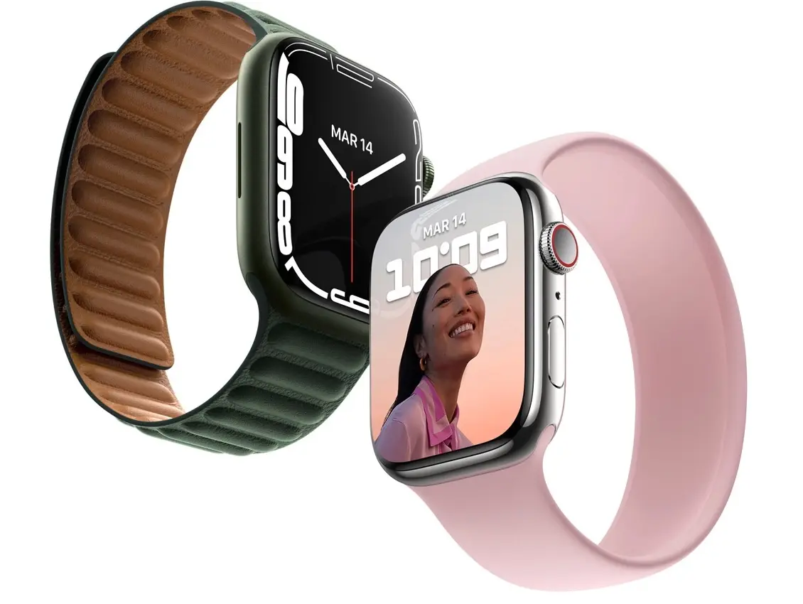 Apple Watch Series 7 : un module de connexion sans fil caché pour le transfert de données