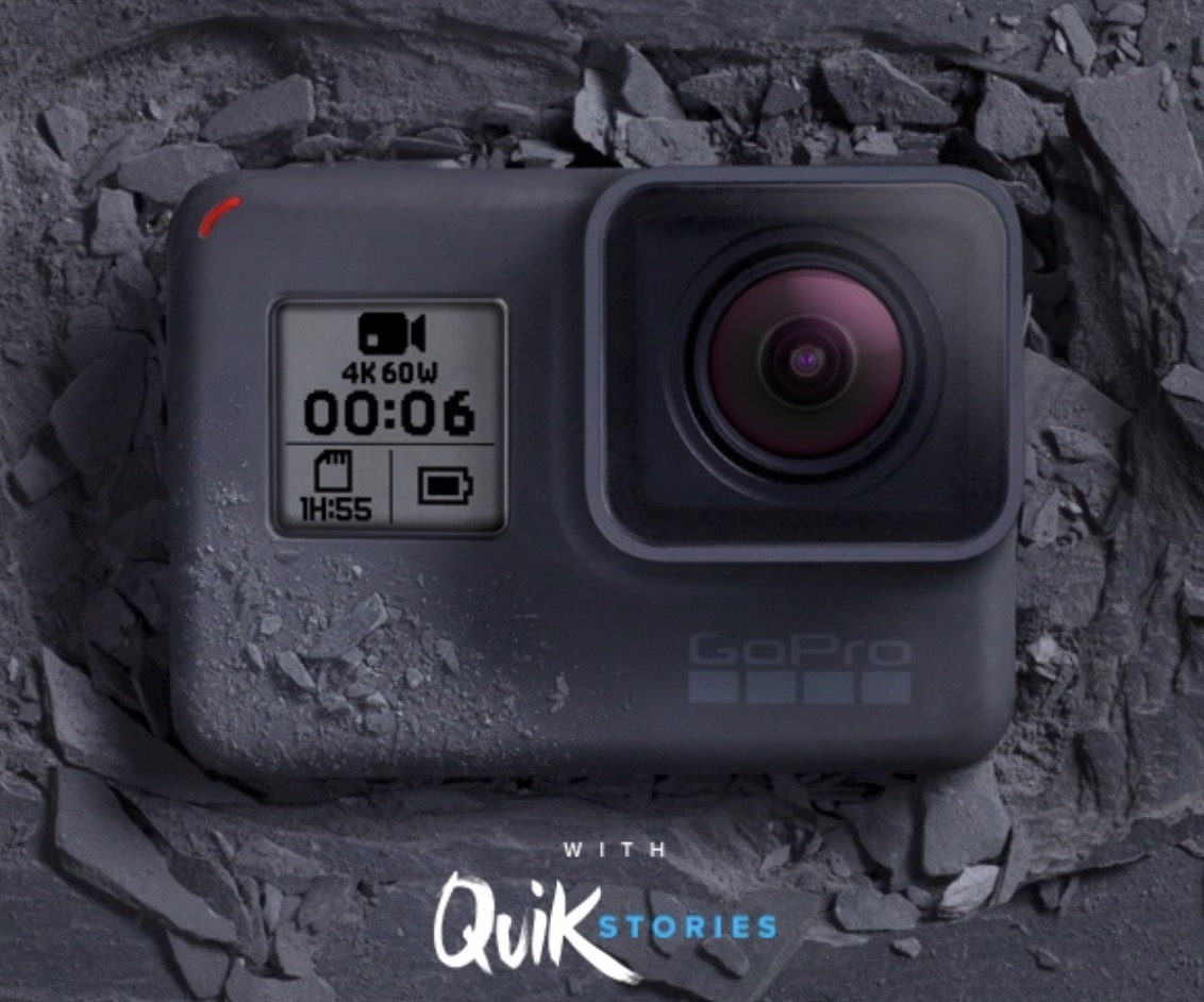 La GoPro Hero 6 filme en 4K @ 60FPS et coûte 569€