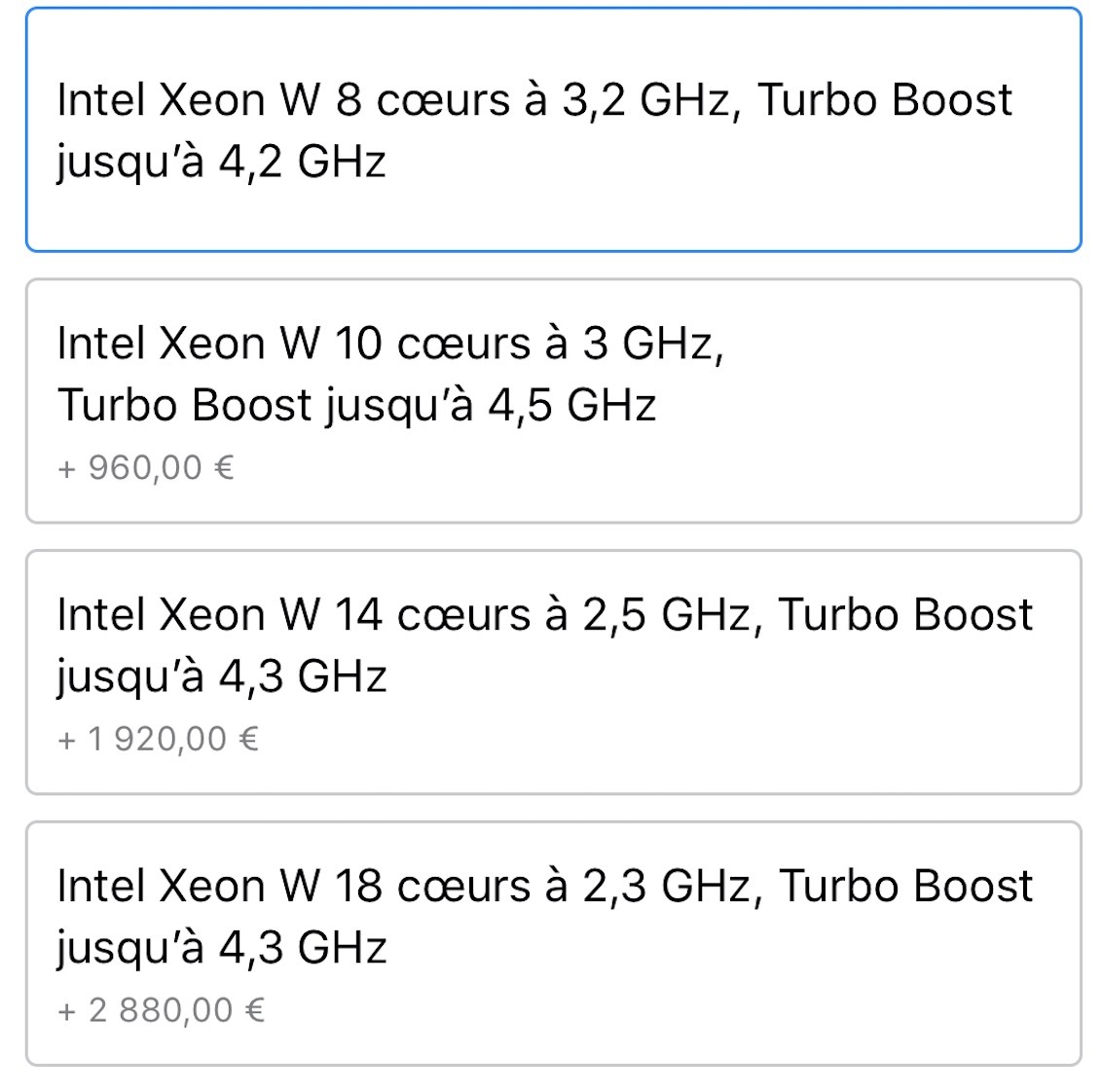 iMac Pro : ces options (RAM, GPU, SSD) vendues à prix d'or (ou pas)