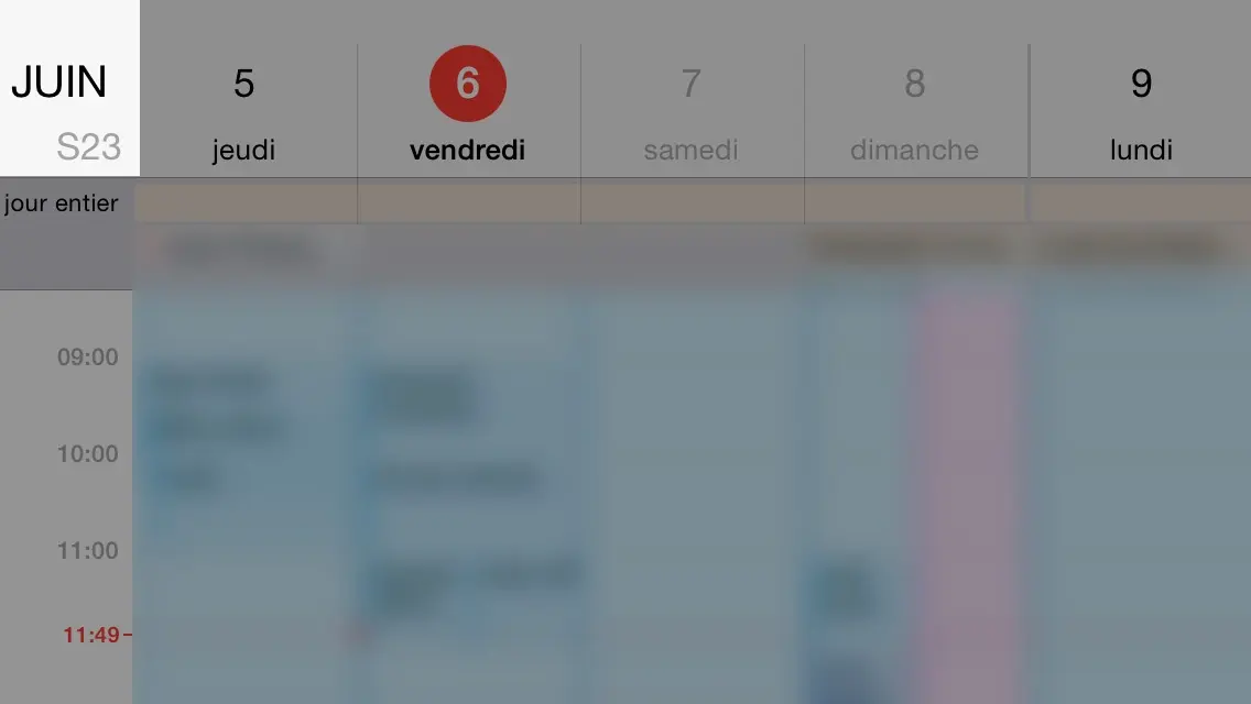 iOS 8 :  les numéros de semaine apparaissent enfin dans le calendrier !