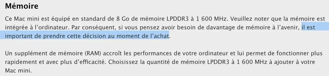 Apple et la RAM : les clients sont-ils pris pour des pigeons ?