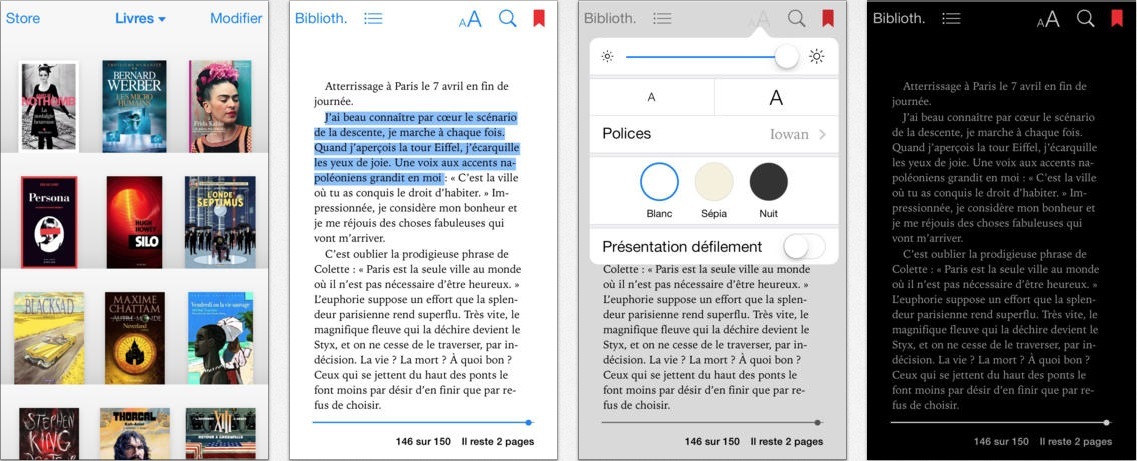 iBooks & iTunes mis à jour pour iOS 7