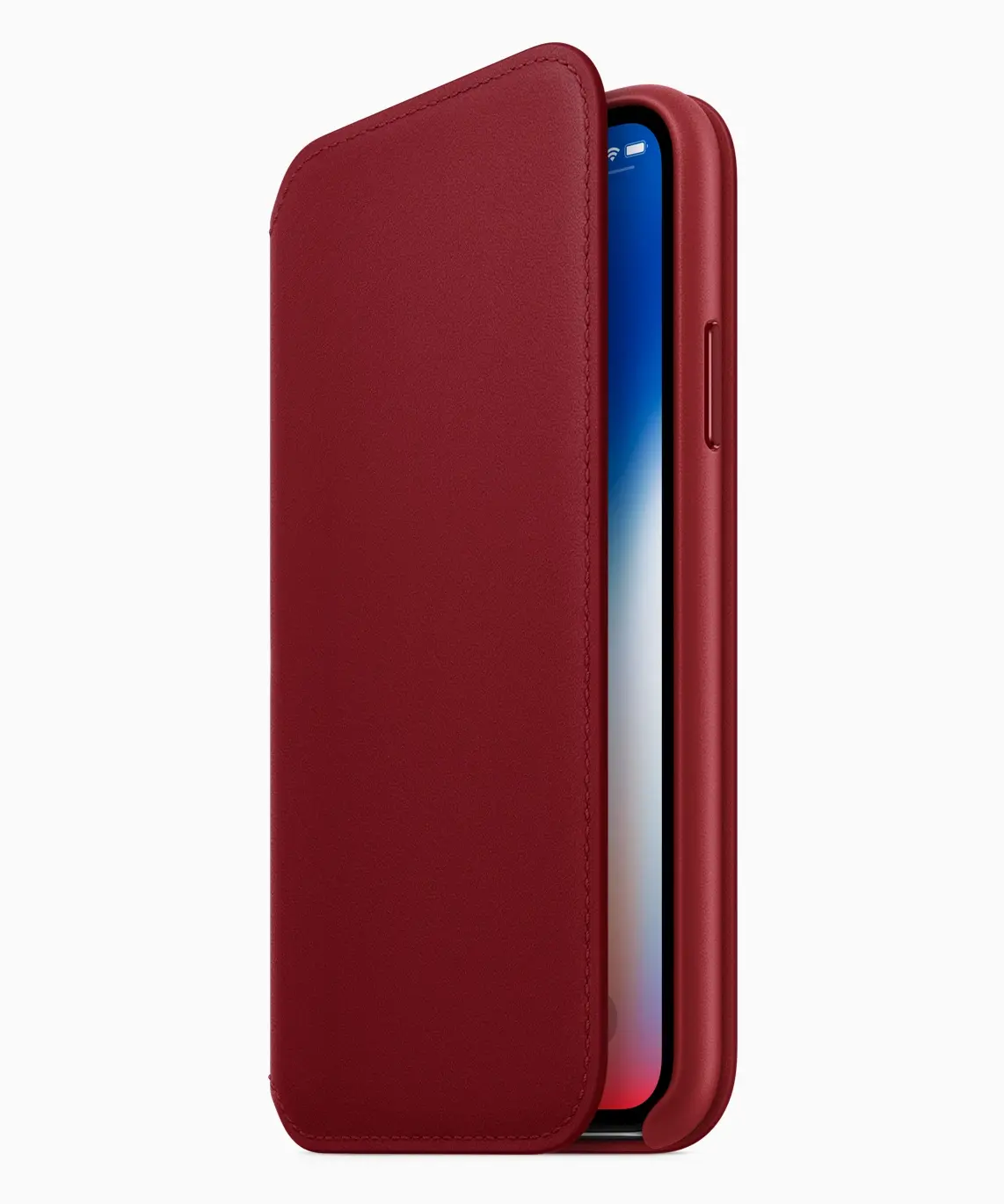 Apple présente une nouvelle housse "Folio" (RED) pour iPhone X