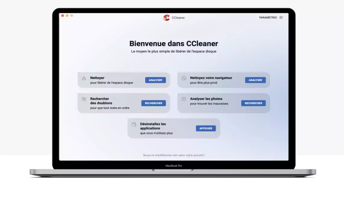 CCleaner revient en version 2022 sur Mac