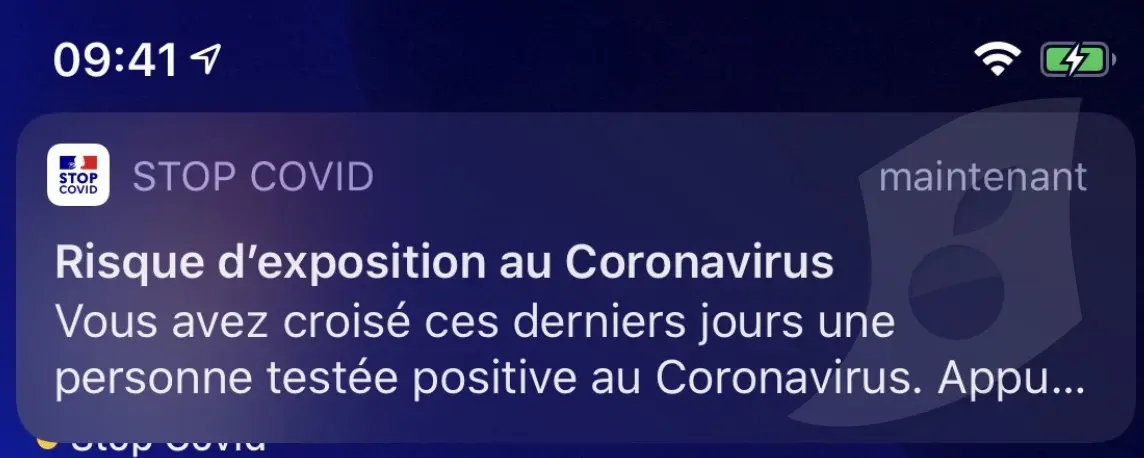 Exclusif : les premières captures d'écran de StopCOVID  + nos questions à l'équipe UI