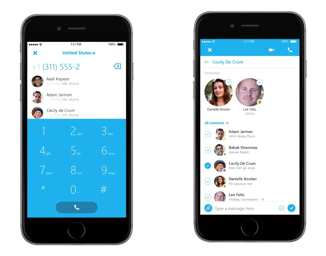 Skype : optimisation de l'interface mobile et ouverture des bêta-tests